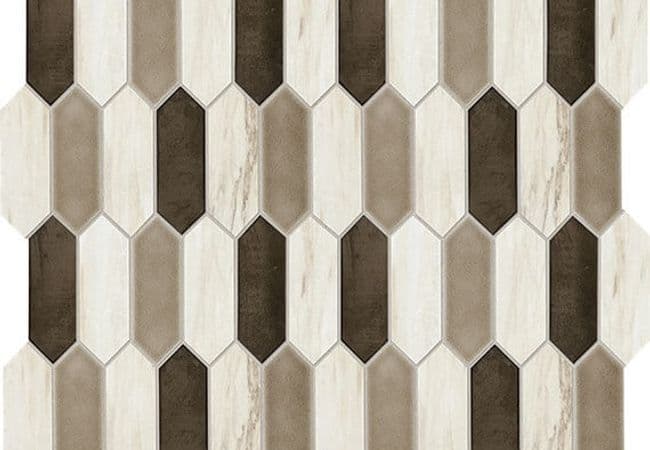 Daltile Fonte Pier White Blend, Daltile