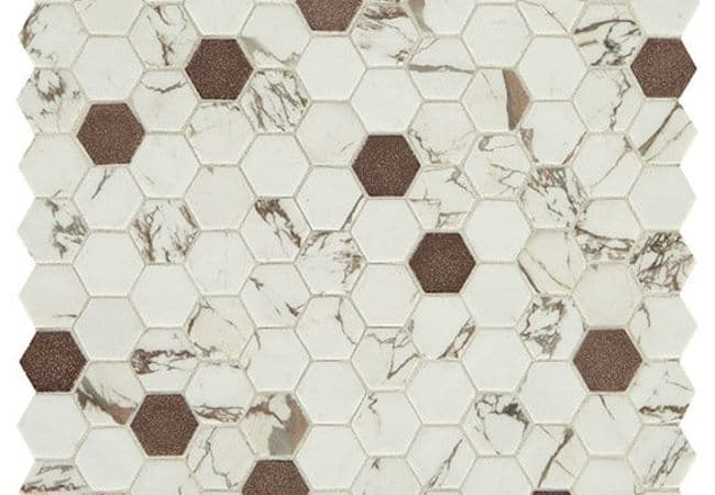 Daltile Uptown Glass Posh Bronze, Daltile