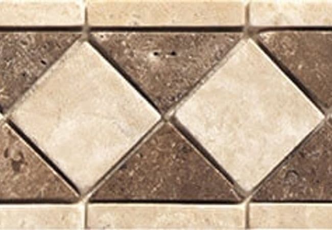 Daltile Decorative Accents Sand Walnut Diamond, Daltile