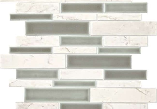Daltile Raine Stratus White Bld, Daltile