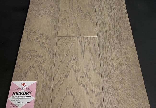Falcon Hickory Euro Grey 6-1/2" x 3/4" Engineered Hardwood, Falcon Floors
