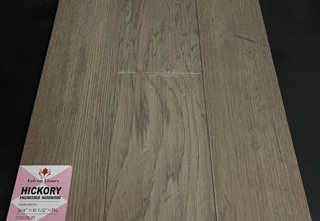 Falcon Flooring Hickory Engineered Silver Fox