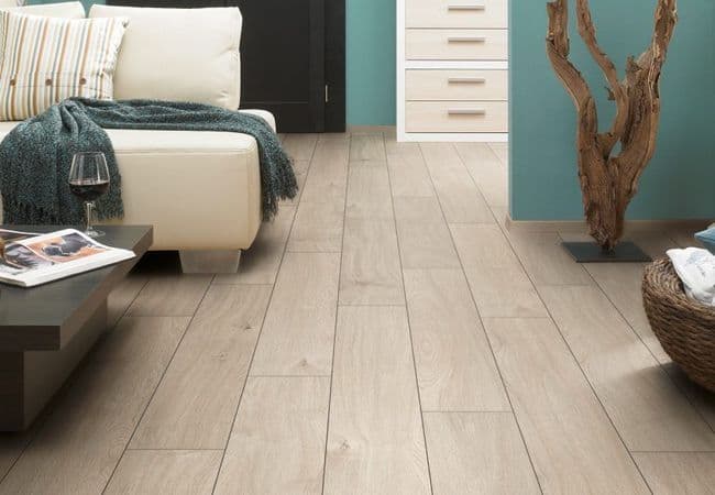 Fuzion Floors Water-Resistant Laminate flooring sample