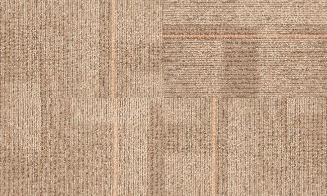 Fuzion Flooring Minett Carpet Tile Polypropylene Rosseau Sunset, Fuzion Flooring