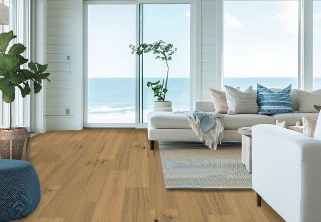 Fuzion Flooring Coastline European Oak flooring collection sample