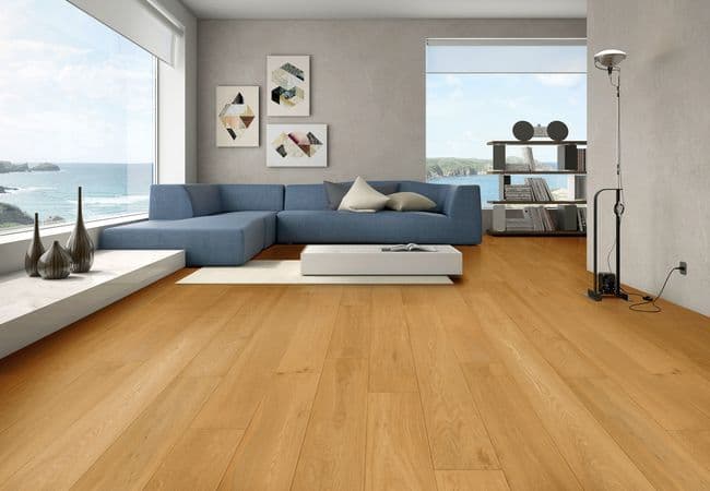 Fuzion Flooring Fuzion Crema flooring collection sample