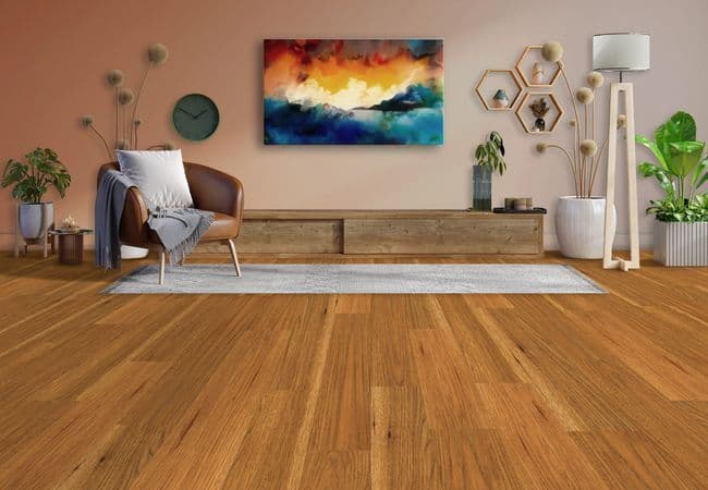 Fuzion Flooring Nouveau Renaissance Hickory flooring collection sample