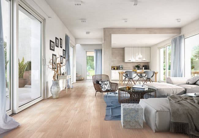 Fuzion Flooring Outer Banks Clic Oak flooring collection sample