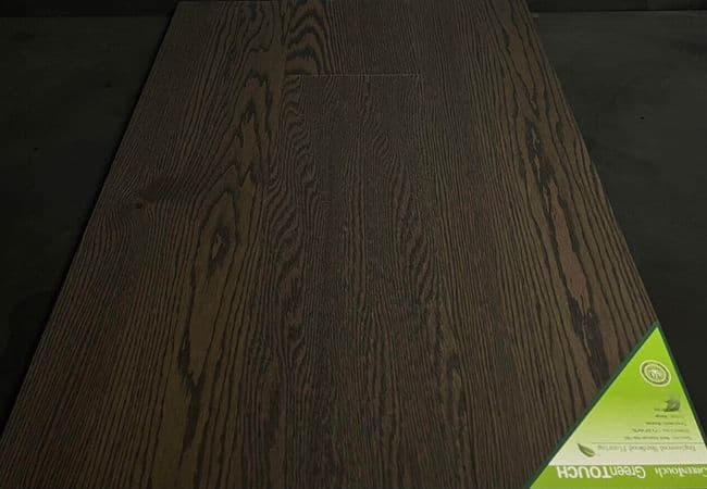 Green Touch Premium American Oak Wenge 7" x 3/4" Engineered Hardwood, Green Touch Floors