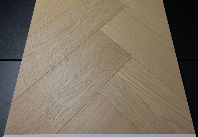 Lucid White Oak Herringbone Engineered Pristine, Canadian Standard