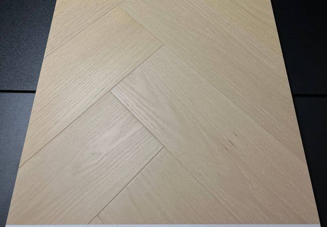 Lucid White Oak Herringbone Engineered Pure, Canadian Standard