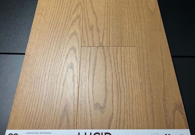 Lucid White Oak Plank Engineered Bare, Canadian Standard