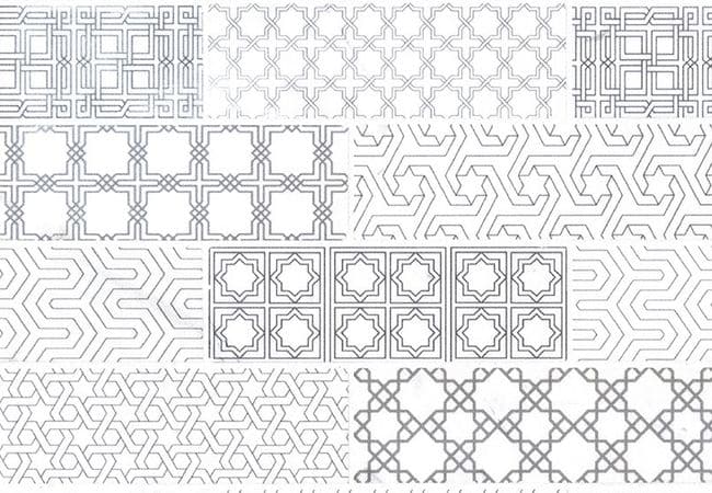 MSI Abani 2x6 Marble Subway Encaustic Tile, MSI Surfaces
