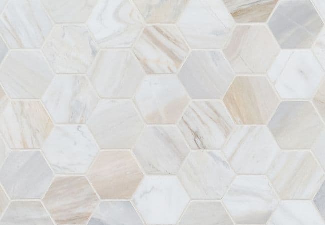 MSI Athena Gold 2" Hexagon Honed Mosaic Tile — MSI Surfaces