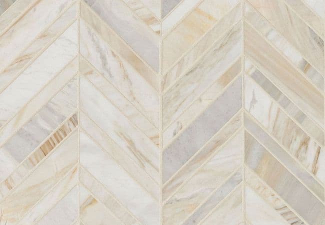 MSI Athena Gold Chevron Pattern Honed, MSI Surfaces