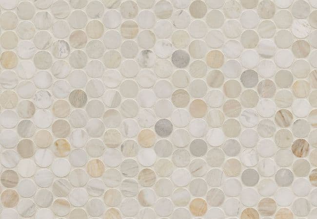MSI Athena Gold Penny Round Tile — MSI Surfaces