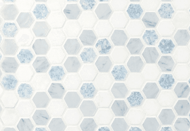 MSI Azula Hexagon Mosaic Tile, MSI Surfaces