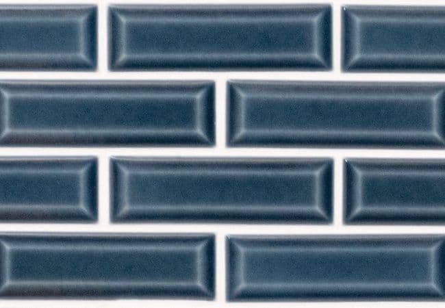 MSI Bay Blue Beveled Tile 2x6 — MSI Surfaces