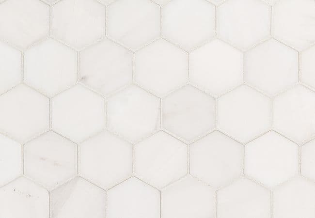 MSI Bianco Dolomite 2” Hexagon Mosaic Tile — MSI Surfaces