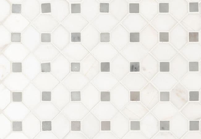 MSI Bianco Dolomite Dotty Pattern Mosaic — MSI Surfaces