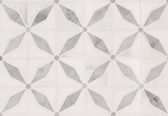 MSI Bianco Starlite Marble Geometric Tile — MSI Surfaces
