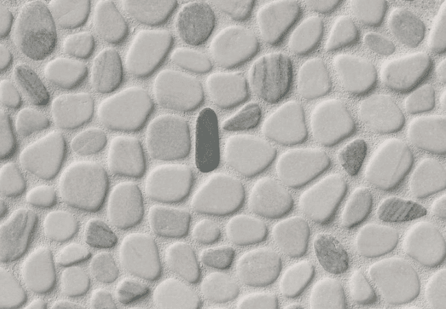 MSI Black And White Pebbles Mosaic — MSI Surfaces
