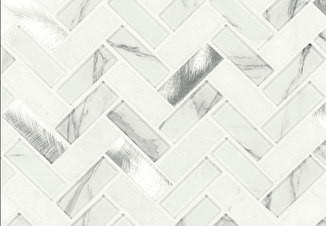 MSI Bytle Bianco Herringbone Tile — MSI Surfaces