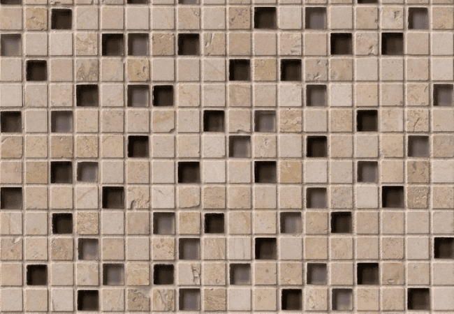 MSI Cafe Noce Glass Stone Blend 5/8x5/8x8mm — MSI Surfaces