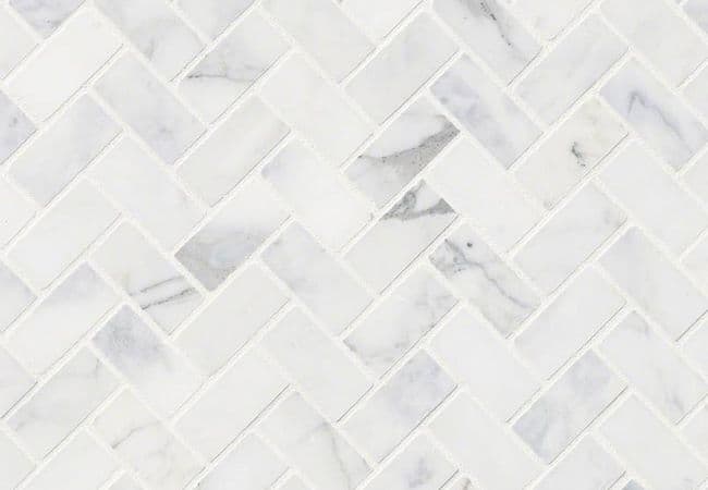 MSI Calacatta Cressa Honed Herringbone Tile, MSI Surfaces