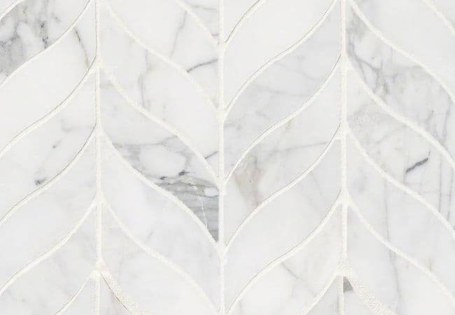 MSI Calacatta Cressa Leaf Bullnose Tile, MSI Surfaces