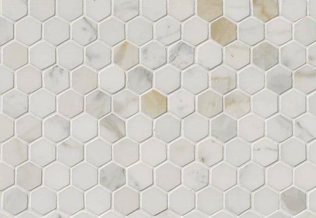 MSI Calacatta Gold 1” Hexagon Mosaic Tile — MSI Surfaces
