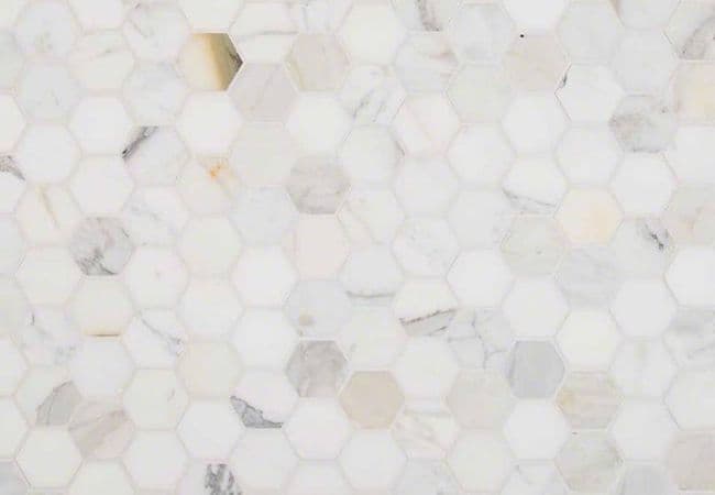 MSI Calacatta Gold 2” Hexagon Mosaic Tile, MSI Surfaces