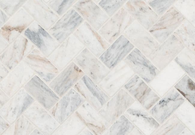 MSI Capri Blue 1x2 Herringbone Honed — MSI Surfaces
