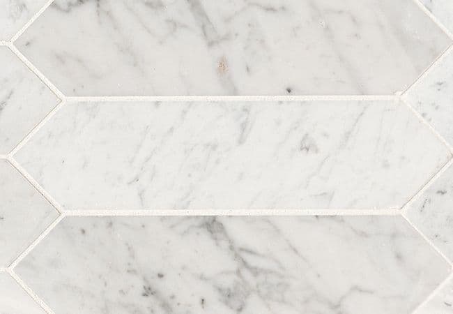 MSI Carrara White Picket Tile Honed — MSI Surfaces