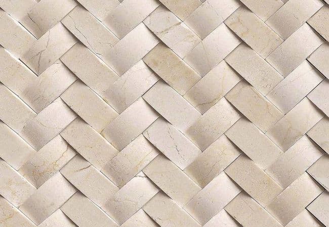 MSI Crema Arched Herringbone Tile — MSI Surfaces