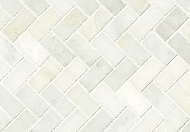 MSI Greecian White Herringbone Pattern — MSI Surfaces