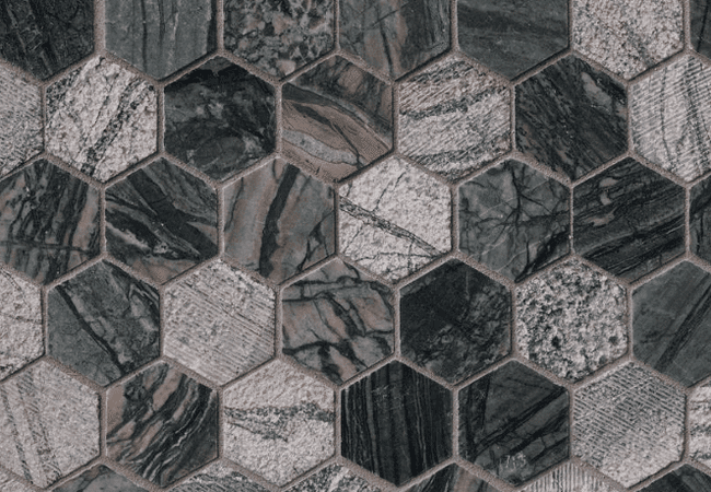 MSI Henley Multi Finish Hexagon Mosaic Tile — MSI Surfaces