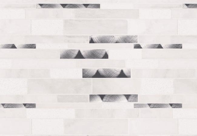 MSI Moderno Blanco Glass & Metal Tile — MSI Surfaces