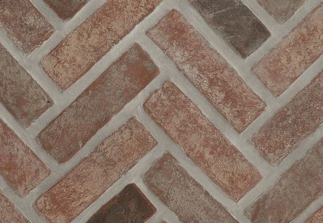 MSI Noble Red Clay Brick Tile Herringbone — MSI Surfaces