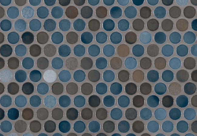 MSI Penny Round Azul Glossy Tile — MSI Surfaces