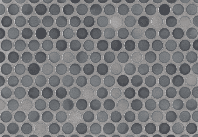 MSI Penny Round Grigio Mix Porcelain Mosaics — MSI Surfaces