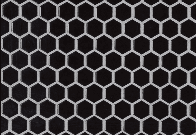 MSI Retro Nero Glossy 1” Hexagon Mosaic Tile — MSI Surfaces
