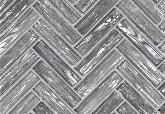 MSI Shimmering Silver Herringbone Tile — MSI Surfaces