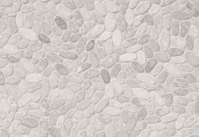 MSI Sliced Ash Pebbles Mosaic, MSI Surfaces