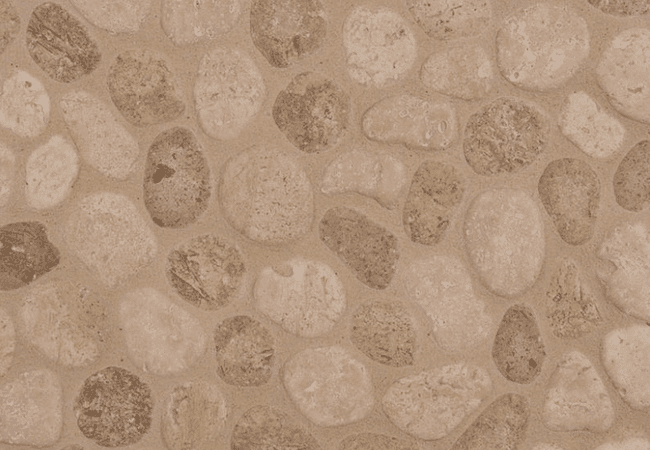 MSI Travertine Pebbles Blend Tile — MSI Surfaces