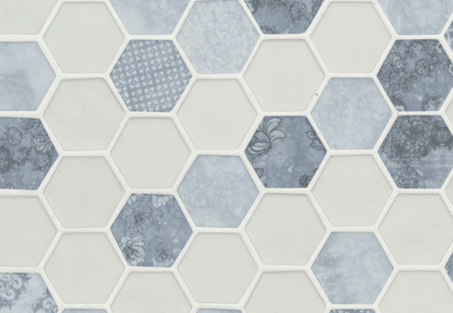 MSI Vista Azul Hexagon Mosaic Tile — MSI Surfaces