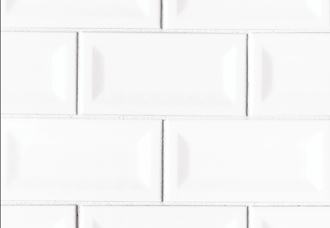 MSI White Beveled Subway Tile 3x6 — MSI Surfaces