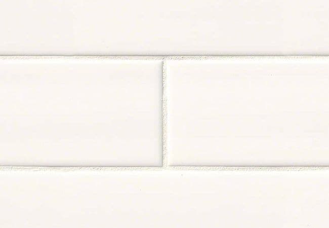 MSI White Glossy 4x12 Subway TIle, MSI Surfaces