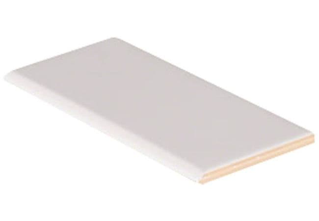 MSI White Glossy Single Bullnose Tile 3x6, MSI Surfaces