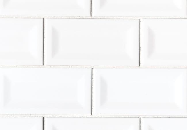 MSI White Inverted Bevel Subway Tile, MSI Surfaces